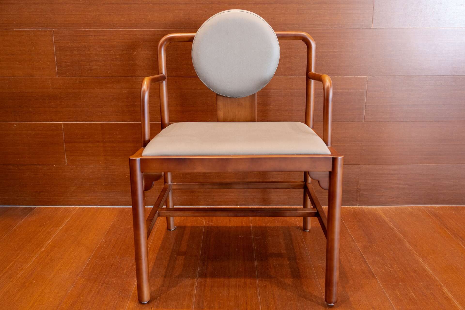 FLORA Round-Back Bamboo Chair